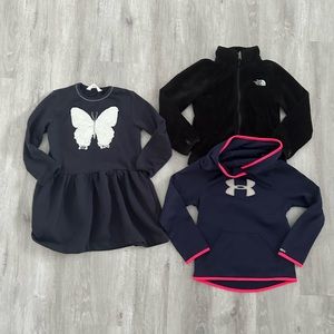 The North Face jacket bundle (3 items)